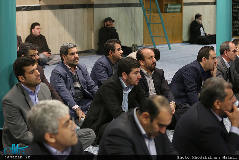 دیدار استاندار و جمعی از مدیران استان تهران با سید حسن خمینی