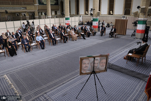 دیدار رئیس‌جمهور و اعضای هیئت دولت با رهبر معظم انقلاب