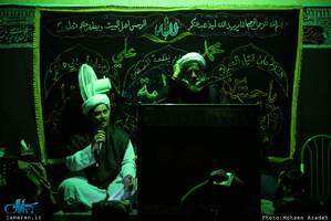 مراسم احیای شب بیست و یکم ماه مبارک رمضان در محضر استاد امجد