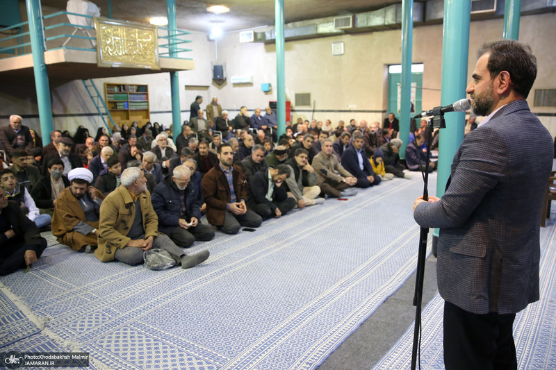 مراسم سی و چهارمین سالگرد گردان علی اکبر در حسینیه جماران