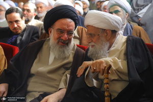 مراسم رونمایی از مجموعه 80 جلدی تفسیر «تسنیم» اثر آیت‌الله العظمی جوادی آملی