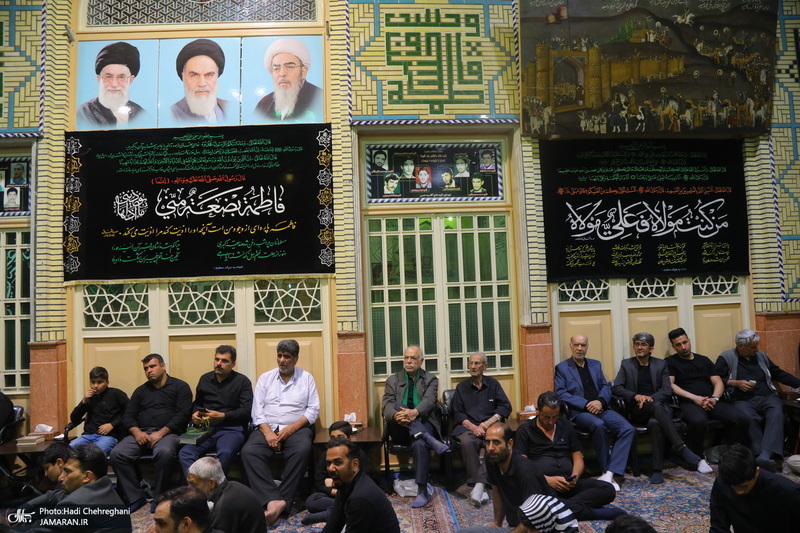 احیای شب بیست و یکم ماه مبارک رمضان در تکیه حاج سید حسن قم