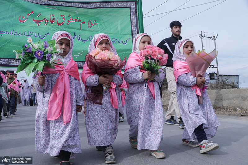 راهپیمایی کشمیری ها به مناسبت میلاد امام زمان (عج)
