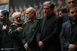 مراسم گرامیداشت سرداران غلامرضا محرابی و مهدی ربانی