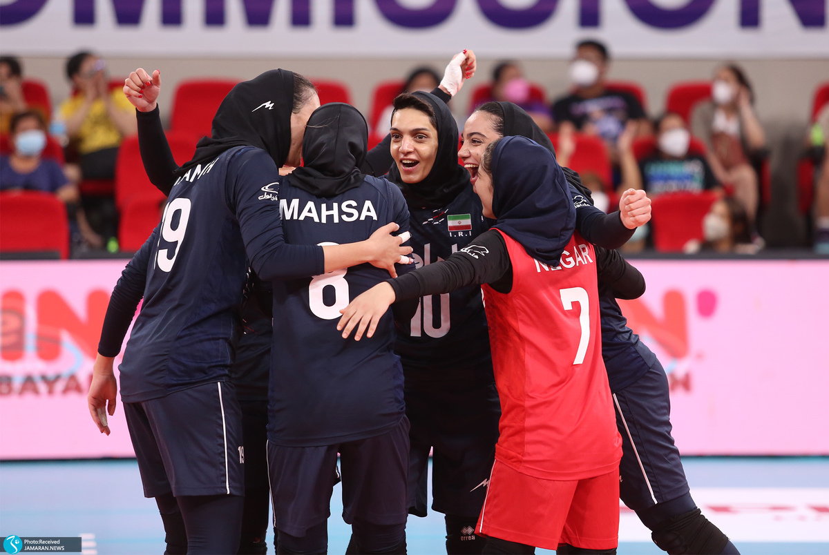 شکست سنگین دختران والیبالیست ایران مقابل ویتنام