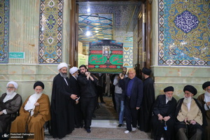 مراسم تشییع و خاکسپاری آیت الله نورالله شاه آبادی(ره) در قم