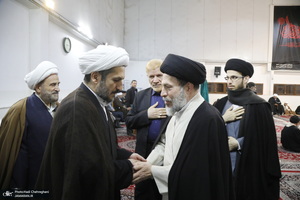 مراسم سالگرد همسر آیت الله العظمی سبحانی