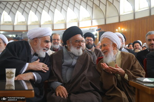 مراسم رونمایی از مجموعه 80 جلدی تفسیر «تسنیم» اثر آیت‌الله العظمی جوادی آملی