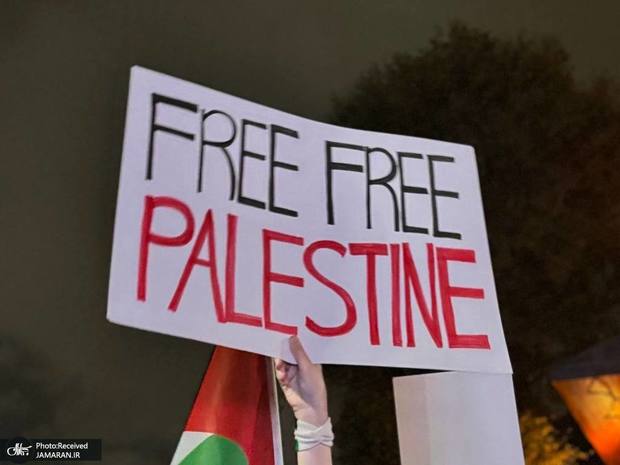 پلیس بریتانیا یک زن مسن دیگر را به خاطر حمایت از فلسطین بازداشت کرد + فیلم