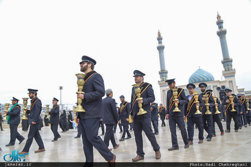 عزاداری خادمین کریمه اهل بیت در روز شهادت امام موسی کاظم(ع)
