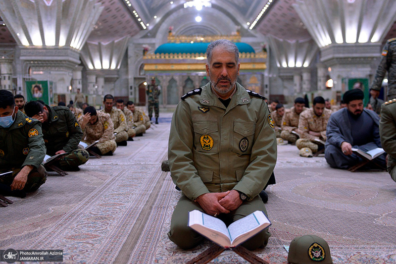 حلقه های محبت و معرفت با پرسنل وظیفه دژبان کل ارتش