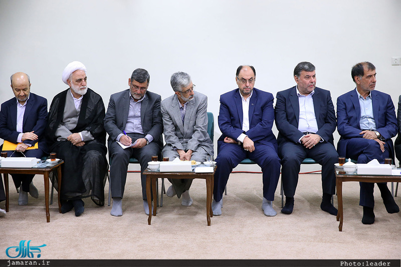 دیدار رئیس و اعضای دوره جدید مجمع تشخیص مصلحت نظام با رهبر معظم انقلاب