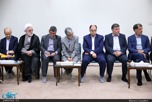 دیدار رئیس و اعضای دوره جدید مجمع تشخیص مصلحت نظام با رهبر معظم انقلاب