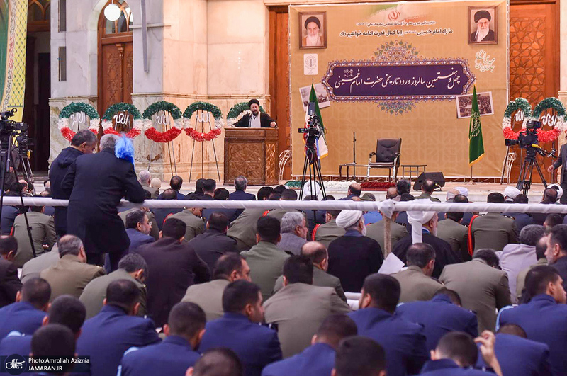 مراسم بزرگداشت 12 بهمن در حرم امام خمینی (س)