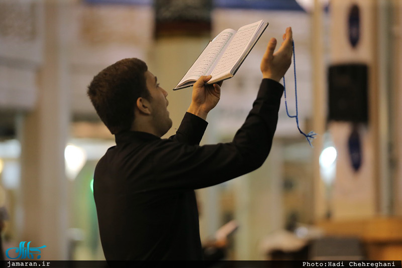 مراسم احیاء شب نوزدهم ماه مبارک رمضان در حرم مطهر حضرت معصومه(س)