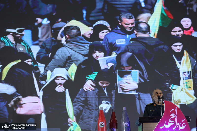 مراسم بزرگداشت شهیدان سید حسن نصرالله و سید هاشم صفی الدین در تهران