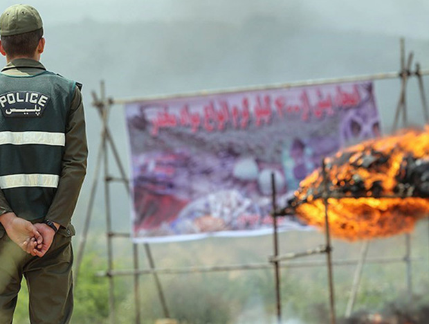 53منطقه آلوده به موادمخدر در گلستان پاک می شود