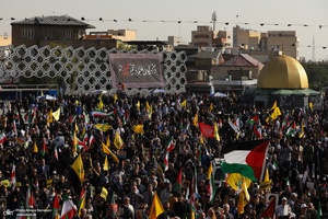 تجمع مردمی ضد صهیونیستیشهادت سید حسن نصرالله در میدان امام حسین (ع)