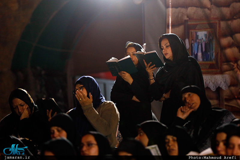 مراسم احیاء شب بیست و یکم ماه مبارک رمضان در کهف الشهدا