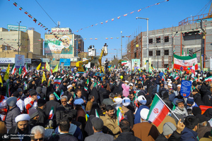 راهپیمایی باشکوه 22 بهمن در قم