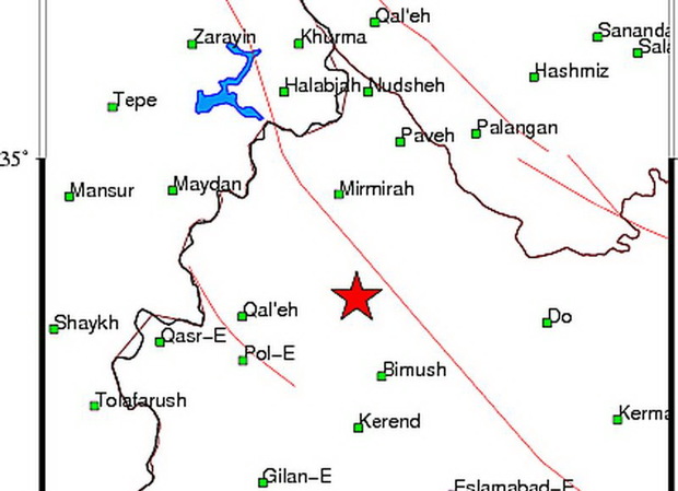 42 پس لرزه تاکنون در کرمانشاه ثبت شده است