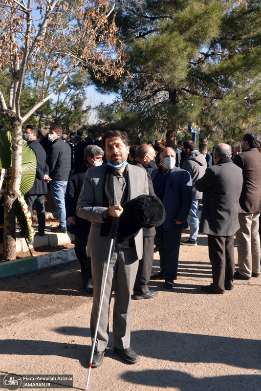 مراسم تشییع و خاکسپاری مرحوم حجت الاسلام و المسلمین سید رضا حسینی امین