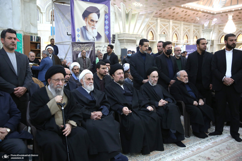 مراسم تشییع و خاکسپاری آیت الله موسوی بجنوردی (ره) -4