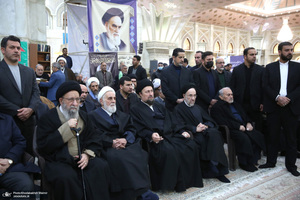 مراسم تشییع و خاکسپاری آیت الله موسوی بجنوردی (ره) -4