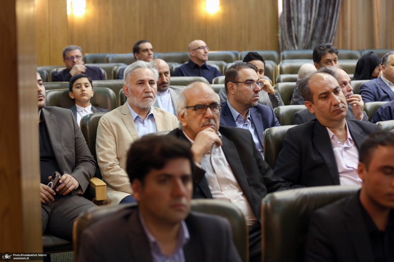 مراسم چهلمین روز درگذشت آیت الله بجنوردی در دائره المعارف بزرگ اسلامی - 1