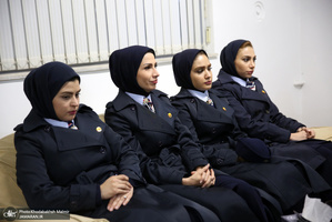 دیدار مدیر عامل و  کارکنان کیش ایر با یادگار امام