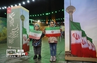 مراسم نورافشانی در برج میلاد تهران به مناسبت ۴۷ سالگی پیروزی انقلاب اسلامی (27)