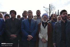 راهپیمایی مردم سراسر کشور در محکومیت ترور سردار قاسم سلیمانی 