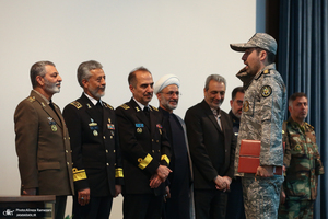 مراسم تجلیل از پرستاران و دانشجویان نمونه دانشکده پرستاری دانشگاه علوم پزشکی ارتش