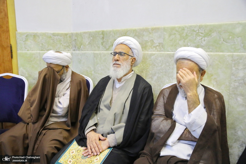 مراسم هفتمین شب درگذشت مادر حجت الاسلام و المسلمین صالحی منش‎‎