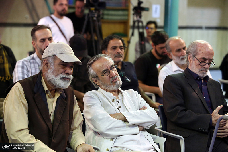 مراسم بزرگداشت هفته هنری بسیج در حسینیه جماران