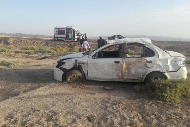 حوادث رانندگی شرق سمنان یک فوتی و11 مصدوم برجا گذاشت