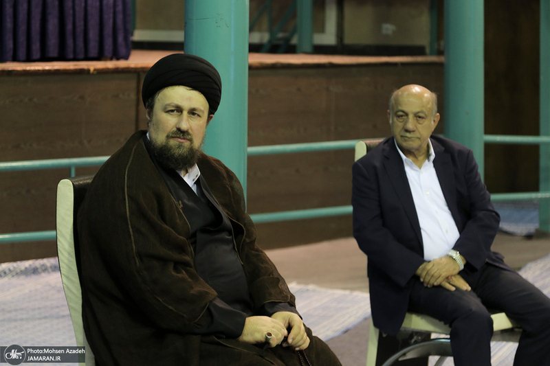 دیدار خیرین مدرسه ساز شهر تهران با سید حسن خمینی