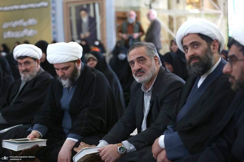 آیین افتتاحیه مرکز فعالیت‌های قرآنی در حرم مطهر حضرت امام خمینی (س)