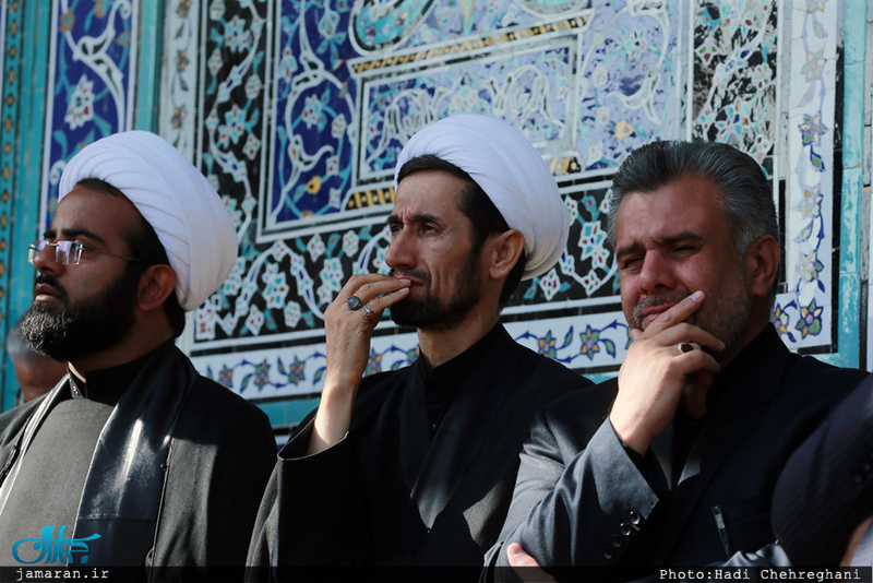  عزاداری شهادت حضرت علی ابن موسی الرضا(ع) در حرم مطهر حضرت معصومه(س)