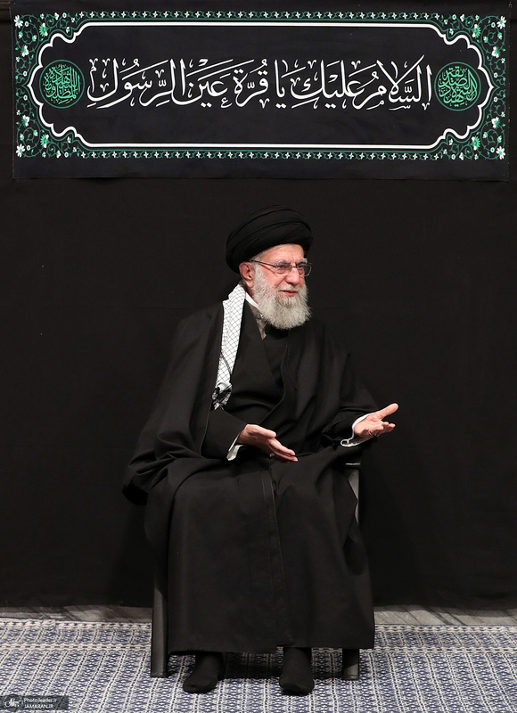 دومین شب مراسم عزاداری حضرت فاطمه‌زهرا (س) در حسینیه امام خمینی