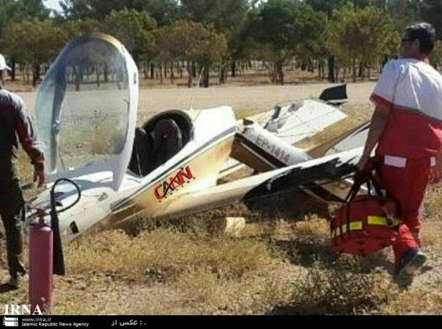 هواپیمای شخصی در گلبهار دچار سانحه شد