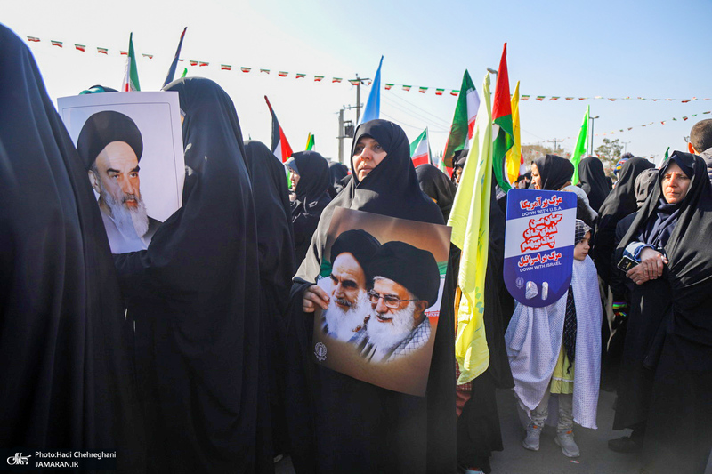 راهپیمایی باشکوه 22 بهمن در قم