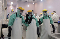 تغسیل با آب متوفیان مبتلا به کرونا در بهشت زهرا(س) تهران