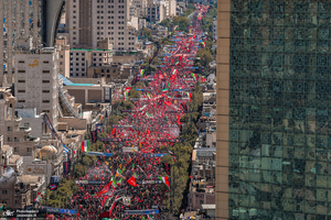 تشییع پیکر مطهر رهبر شهید انقلاب اسلامی در مشهد مقدس
