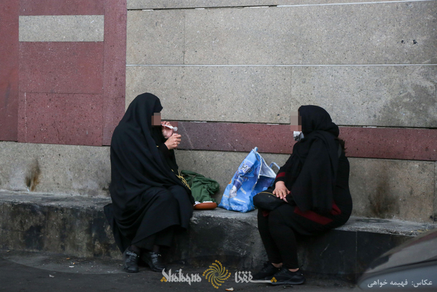 زندگی سخت زنان آسیب دیده تهران + تصاویر