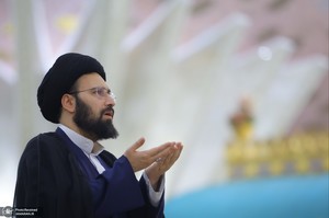 نماز ظهر و عصر روز ارتحال امام در حرم امام خمینی