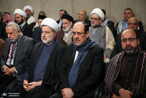 دیدار مسئولان نظام و میهمانان کنفرانس وحدت اسلامى‌ با رهبر معظم انقلاب