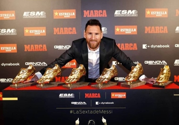 مسی و کفش هایش! + آمار برندگان تاریخ کفش طلا