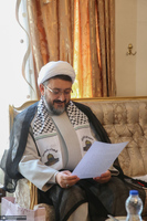 دیدار سرپرست موسسه تنظیم و نشر آثار امام خمینی(س) با سفیر فلسطین در تهران/ صلاح زواوی