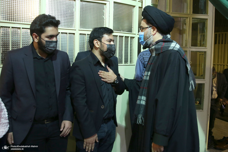 مراسم بزرگداشت مرحوم حاج عیسی جعفری و مرحوم سید احمد میریان در حسینیه جماران